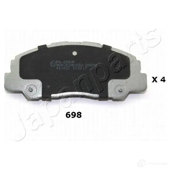 Тормозные колодки, комплект JAPANPARTS pa698af 8033001124569 1492440 ZY 5KE5 изображение 0
