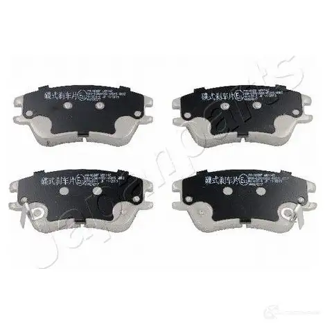 Тормозные колодки, комплект JAPANPARTS pah08af 8033001120844 1492516 T ZWNB