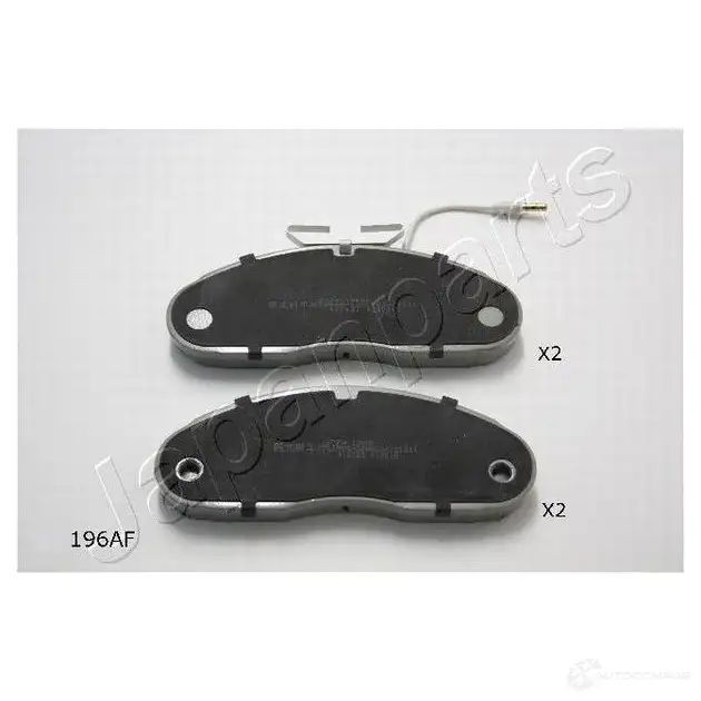 Тормозные колодки, комплект JAPANPARTS 1492194 KDO 5S 8033001122138 pa196af