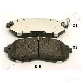 Тормозные колодки, комплект JAPANPARTS 8033001672701 4BGW SPZ 6185618 pa819af