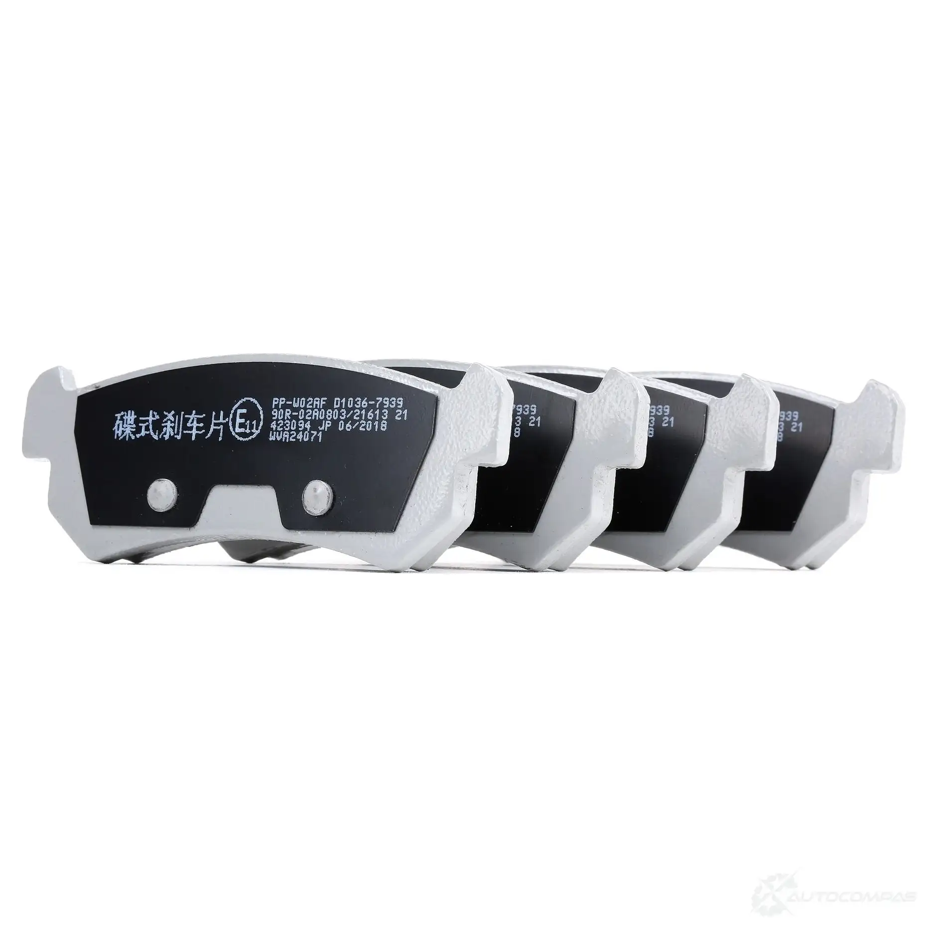 Тормозные колодки, комплект JAPANPARTS ppw02af 8033001304770 1493787 4M3 T0ML - Изображение 1