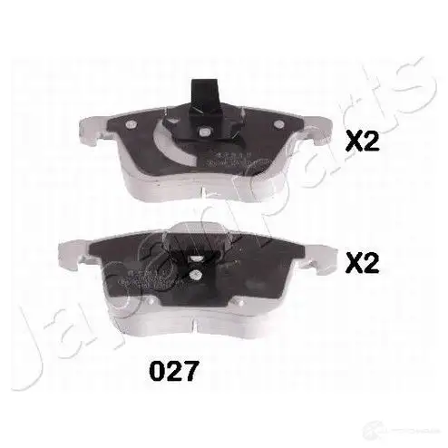 Тормозные колодки, комплект JAPANPARTS 8033001838985 pa027af 1492103 O14 VOV1