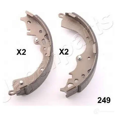 Барабанные тормозные колодки, комплект JAPANPARTS gf249af 1484823 XX 7MNMC 8033001842234