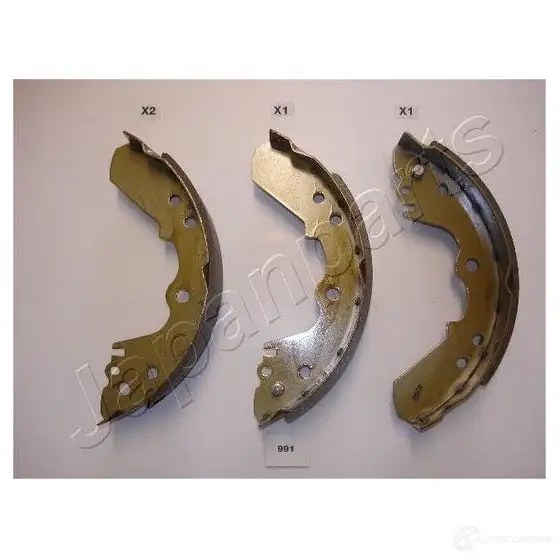 Барабанные тормозные колодки, комплект JAPANPARTS 8033001067644 Y60VO 8 1485003 gf991af изображение 0