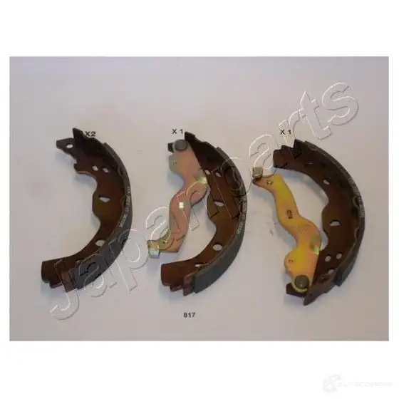 Барабанные тормозные колодки, комплект JAPANPARTS 1484963 gf817af 4 SESMU 8033001330236