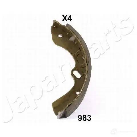 Барабанные тормозные колодки, комплект JAPANPARTS 1485002 NX8 LHU 8033001925913 gf983af