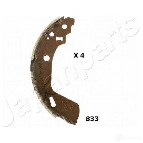 Барабанные тормозные колодки, комплект JAPANPARTS 1484976 8033001926330 gf833af UE3I F