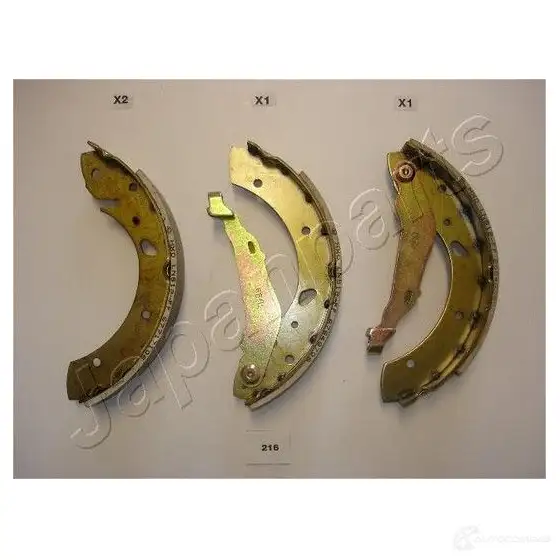 Барабанные тормозные колодки, комплект JAPANPARTS B N4AT gf216af 8033001065992 1484800