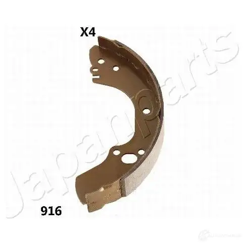 Барабанные тормозные колодки, комплект JAPANPARTS gf916af 8033001820959 1484995 U6A 9C