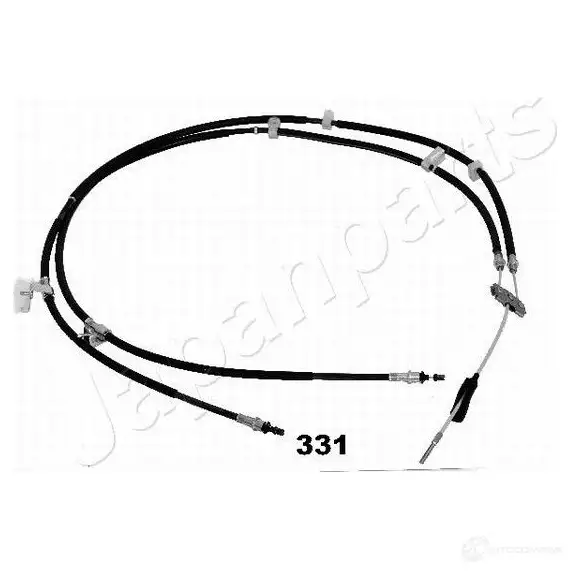 Трос ручника, стояночного тормоза JAPANPARTS bc331 QS 40TE 8033001948493 1475779 изображение 2