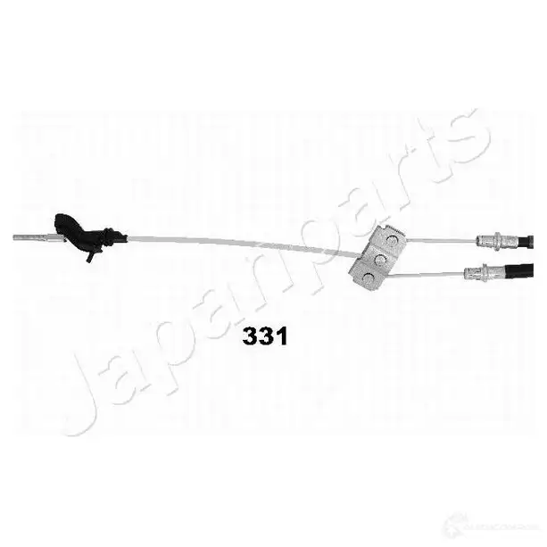 Трос ручника, стояночного тормоза JAPANPARTS bc331 QS 40TE 8033001948493 1475779 изображение 3