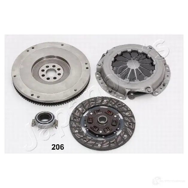 Комплект сцепления JAPANPARTS H06H 4 1489907 kv206 8033001501636 - Изображение 1