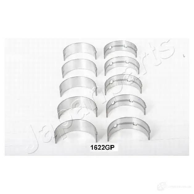 Коренные вкладыши коленвала, комплект JAPANPARTS 0 XXAB5 ms1622gp 1491498 8033001113921