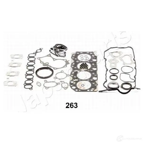 Комплект прокладок двигателя, полный JAPANPARTS K M-263 km263 QGHY8L 1489756 изображение 0