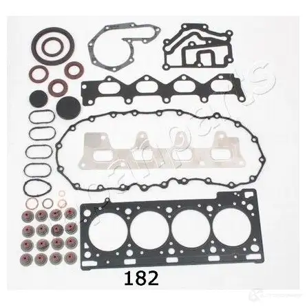 Комплект прокладок двигателя, полный JAPANPARTS km182 8033001717303 2FBZ OW 1489728 изображение 0
