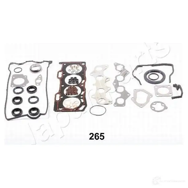 Комплект прокладок двигателя, полный JAPANPARTS 8033001717662 1489758 km265 4NR 3UD изображение 0