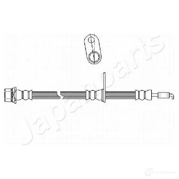 Удерживающий кронштейн тормозного шланга JAPANPARTS 8033001318098 tf2040 1499259 H8 LFW изображение 1