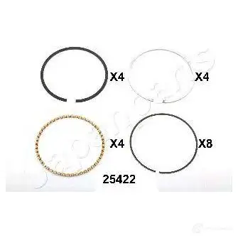 Поршневое кольцо JAPANPARTS 8033001142723 rc25422 1423400805 KSA N7Y