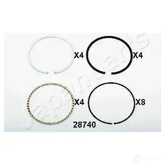Поршневое кольцо JAPANPARTS Z7G91U rs28740 1423400847 R S28740 изображение 0