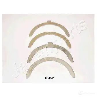 Полукольцо коленвала JAPANPARTS 1500517 tw1061gp E QN9V 8033001175967