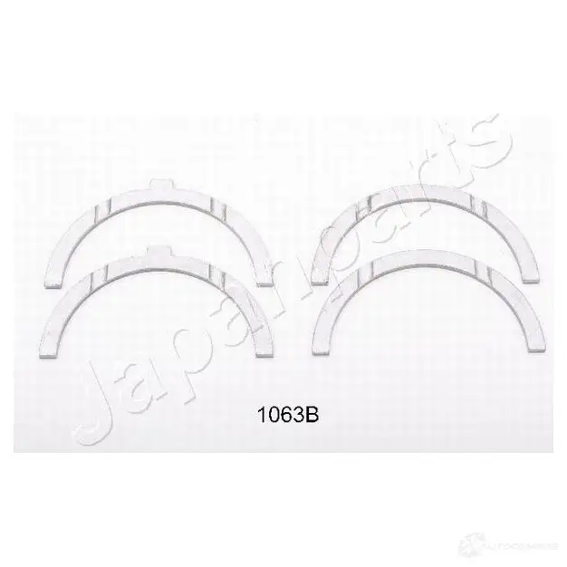 Полукольцо коленвала JAPANPARTS 8033001175998 tw1063b PIQ0 Y 1500518