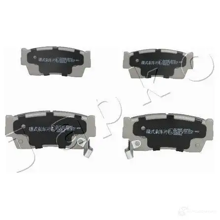 Тормозные колодки, комплект JAPKO YV8 5JK 8033001731125 50806 3236076