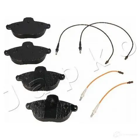 Тормозные колодки, комплект JAPKO 6D 4ZYU 500630 1438441711