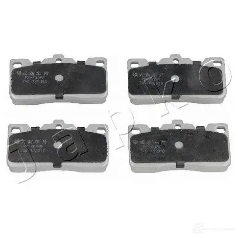 Тормозные колодки, комплект JAPKO 51202 3236285 1KNJ ED 8033001732146