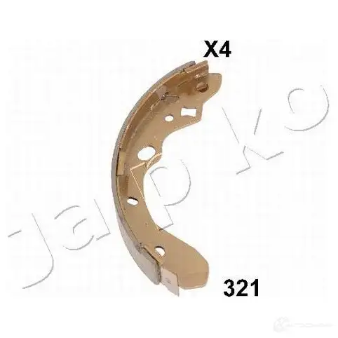 Барабанные тормозные колодки, комплект JAPKO SC1A RB 8033001925487 3236758 55321