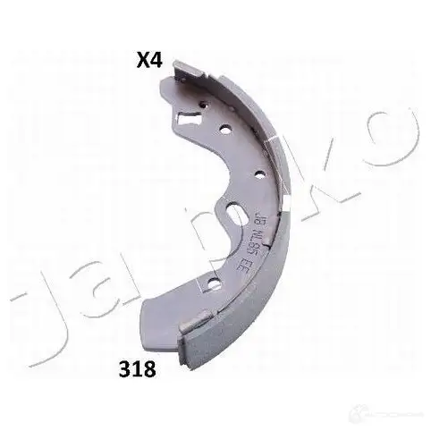 Барабанные тормозные колодки, комплект JAPKO PO8AV 6 3236755 55318 8033001842524