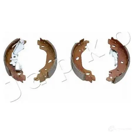 Барабанные тормозные колодки, комплект JAPKO V9B GHQ 550227 1438519957