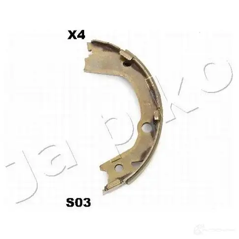 Тормозные колодки ручника, комплект JAPKO H7F0D5 V 8033001747959 3237021 55s03 изображение 0