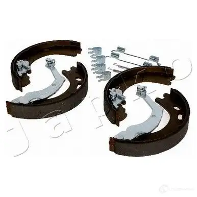 Тормозные колодки ручника, комплект JAPKO 55l08 75 E4VX 8033001744712 3237016 изображение 2
