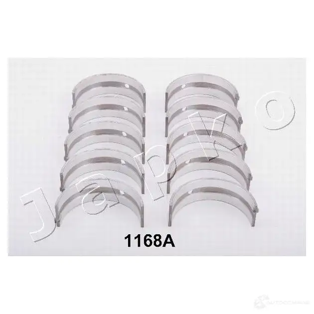 Коренные вкладыши коленвала, комплект JAPKO 3238183 61168a 61168 A SKG6MMH - Изображение 1
