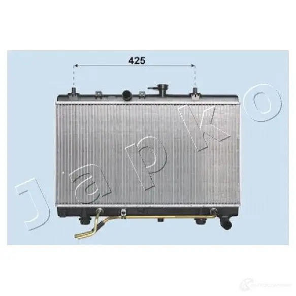 Радиатор охлаждения двигателя JAPKO J81 J662 rda333020 8033001761054 3252565 изображение 0