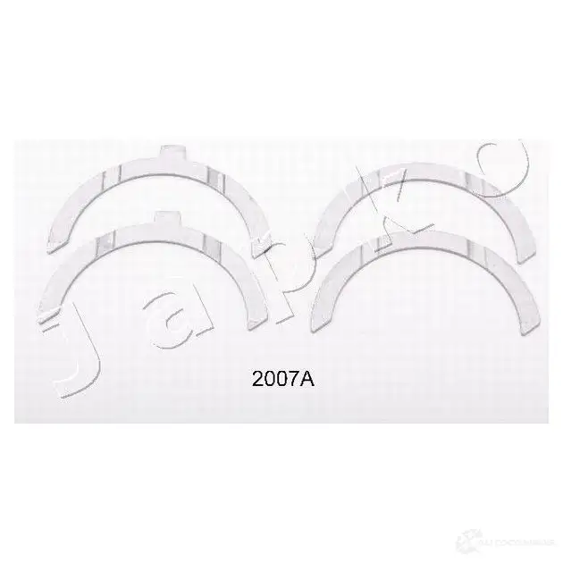 Полукольцо коленвала JAPKO 5IPO QN5 3245589 8033001617559 92007a