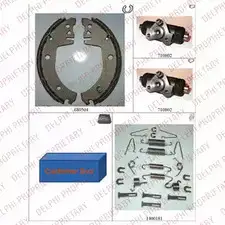 Тормозные колодки DELPHI 5012759356333 GGRZ P 1043 931712