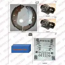 Тормозные колодки DELPHI 931727 1058 5012759356487 XN6BXX 8