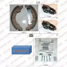 Тормозные колодки DELPHI 1063 931732 5012759356531 G GZ2UG