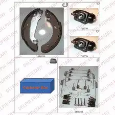 Тормозные колодки DELPHI QQK1Q 8 932489 842 3273460113796