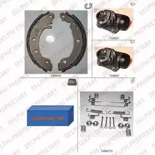 Тормозные колодки DELPHI 932708 UBNS N 3273460131028 911