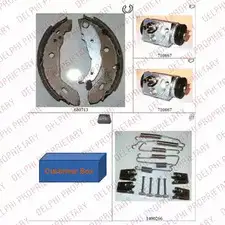 Тормозные колодки DELPHI 984 MK SX9R 3273460191619 932873
