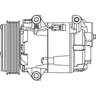 Компрессор кондиционера DELPHI C4KRW QO CS20430 937480