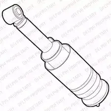 Амортизатор DELPHI DG10237A NT58798 WI18T JU 938150