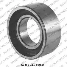Комплект ремня ГРМ DELPHI EWDY1KB 943570 KDB304 JPU 1IO