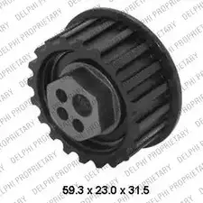 Комплект ремня ГРМ DELPHI 1A0CKY1 943623 XW0 RK KDB401 изображение 0