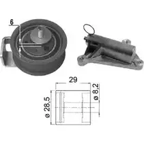 Комплект ремня ГРМ DELPHI KDB405 1C6O QH 943627 BXJ83 изображение 0