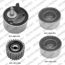 Комплект ремня ГРМ DELPHI 943635 7WQC67U 8A5 Y3S KDB418
