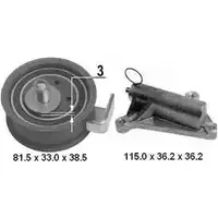 Комплект ремня ГРМ DELPHI KDB464 H AGD6AF 943658 SV1VI9