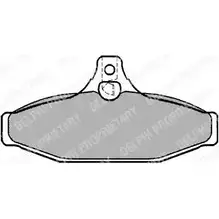 Тормозные колодки дисковые DELPHI I KBFAE 949190 LP1267